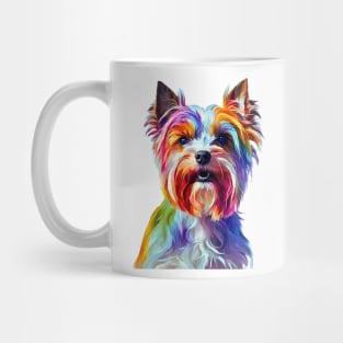 Pop-Art Biewer Terrier Impressionism Mug